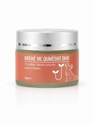 Krem me Qumësht Dhie – 30 ml