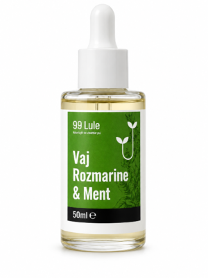 vaj rozmarine dhe mente 50ml Vaj Rozmarine & Mentë për Flokë dhe Skalp, 50 ml